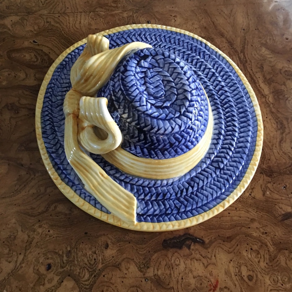 Collection Italiano Ceramic Straw-hat - Picture 2 of 5